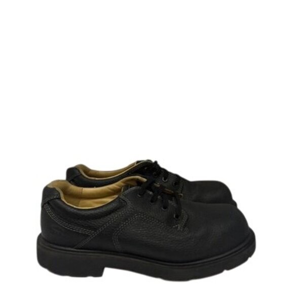 DAKOTA Men's Aluminum Toe Composite Plate Oxford Safety Shoes 1119QC Black 12W - Picture 2 of 7